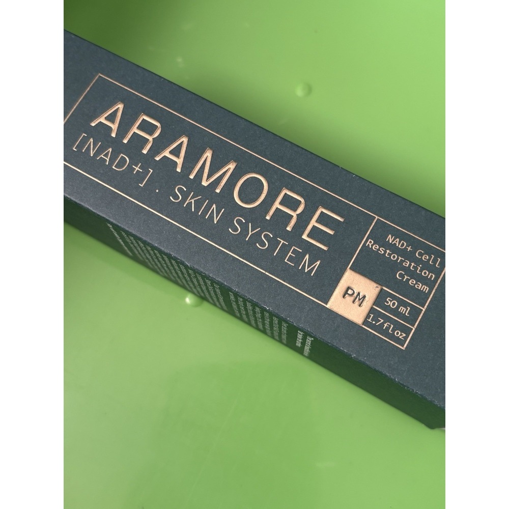 Aramore [NAD+] Skin Energizing Treatment PM Cream 1.7 fl oz In Glass